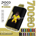 Poco sweet 70k puff Vape sekali pakai